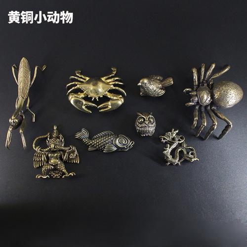 复古铜韵 黄铜动物摆件的工艺美学与批发指南